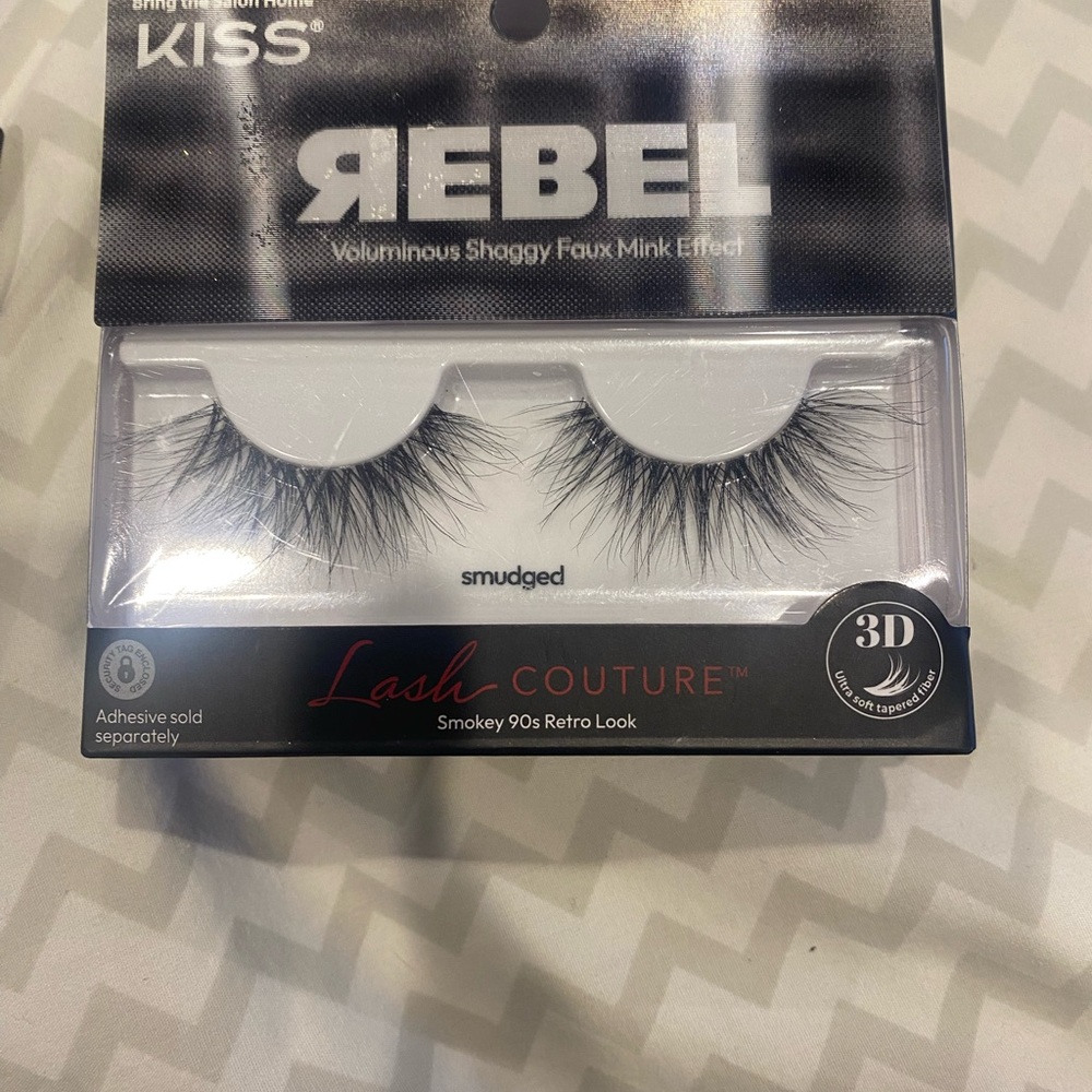 KISS Rebel Faux Mink Lashes - Black